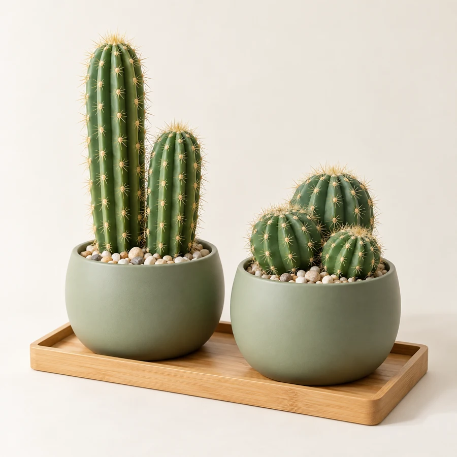 Balanced Desk Duo in Sage